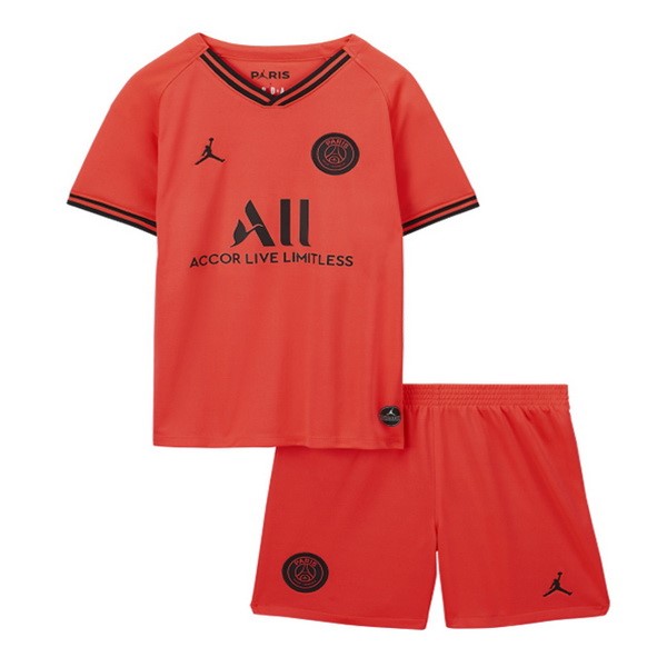 Camiseta Paris Saint Germain Segunda equipo Niños 2019-20 Naranja